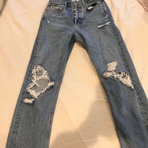 AGOLDE 90s Fit High Rise Loose Fit Jean